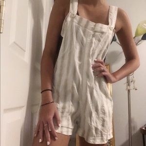 Free people romper/overalls